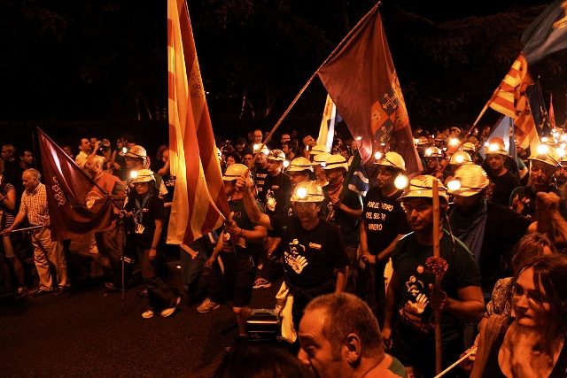 La Marcha Negra ilumina el camino para derrotar los ajustes de Rajoy