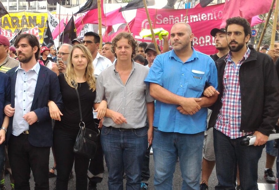La izquierda hará acto en la embajada de Brasil por el Día Internacional de los Trabajadores