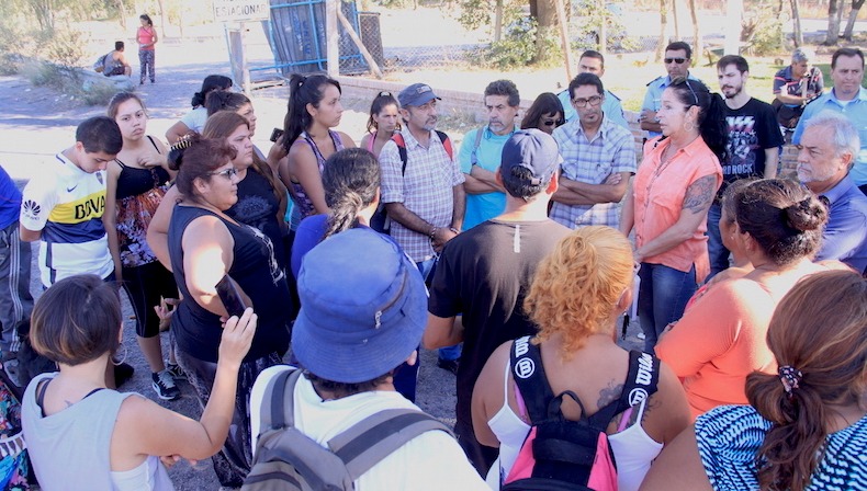 Raúl Godoy exige respuesta a la situación habitacional de las familias desalojadas del Parque Industrial 