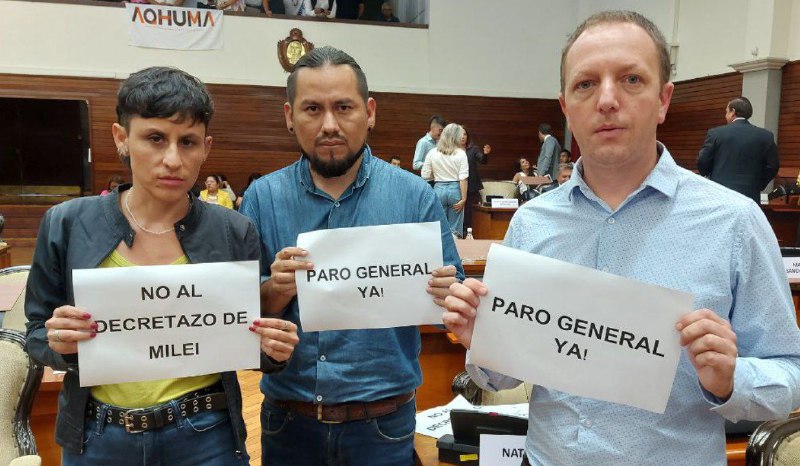 Diputados de Jujuy instan a la Legislatura a rechazar la reforma laboral