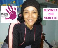 ¡Justicia por Nuria Gómez! ¡Basta de violencia contra las mujeres!