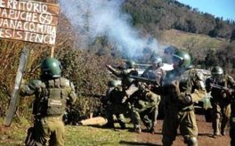 Chile: represión contra el pueblo mapuche