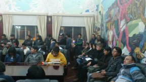Bolivia: Acto obrero e internacionalista 