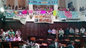 Noelia Barbeito y parlamentarios del FIT acompañarán al pueblo de San Juan en marcha contra Barrick Gold