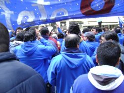 Movilización contra el desafuero y despido de delegado del SUTNA-CTA