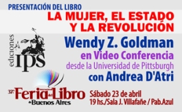 Presentación de "La mujer, el Estado y la revolución"