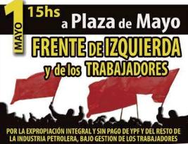 ¡Vení a Plaza de Mayo con el Frente de Izquierda y de los Trabajadores!