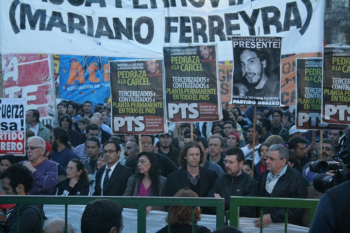 Ellos pelean su "interna", nosotros por castigar a los asesinos de Mariano Ferreyra