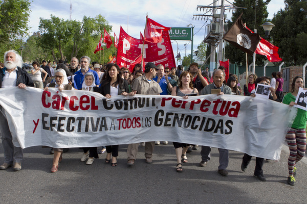 Neuquén: Marchamos contra la impunidad de ayer y de hoy
