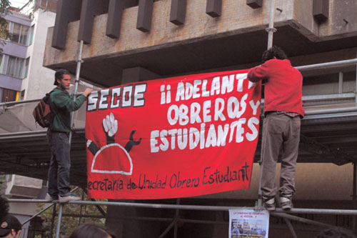 Chile: Luchas de obreros y estudiantes van gestando una nueva subjetividad