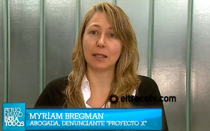 Myriam Bregman denuncia al espionaje y al Proyecto X