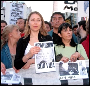 Myriam Bregman en La Plata: "Nos seguimos preguntando dónde está Julio López"