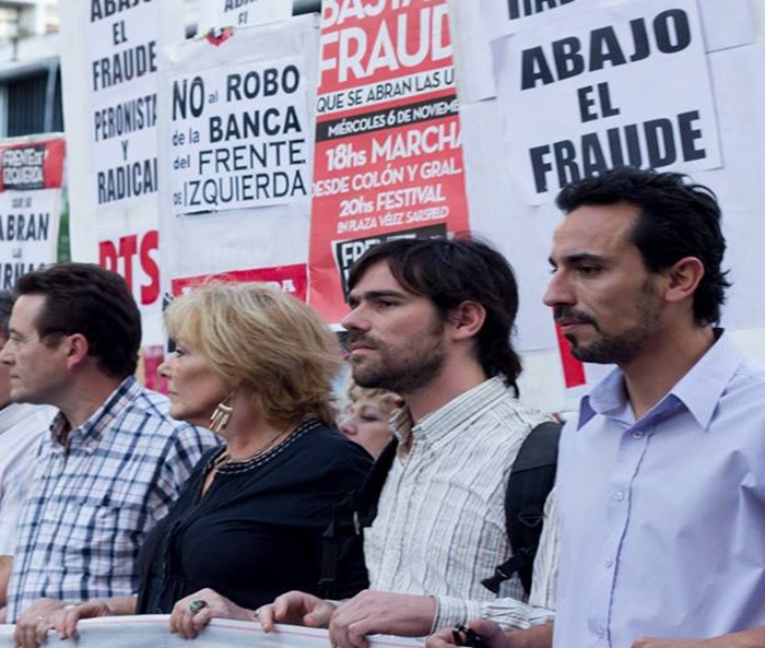 Diputado nacional del FIT Nicolás Del Caño y Hernán Puddu contra la resolución de la Cámara Nacional Electoral