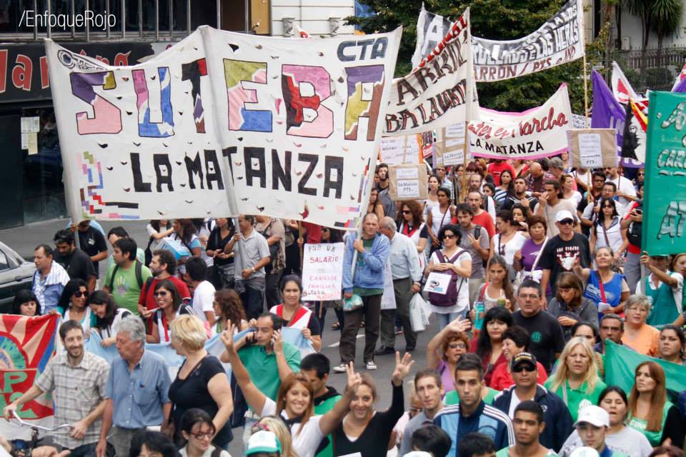 Rechazamos la conciliación obligatoria: ¡Hoy movilizamos miles en La Plata, el paro docente y estatal fue total!