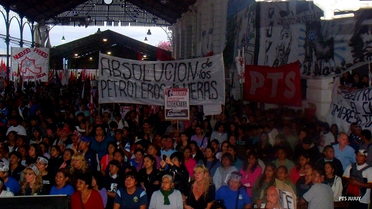 Jujuy: El PTS participó del acto a 38 años del Golpe Militar