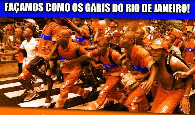 Encuentro de Trabajadores: ¡Hagamos como los garís de Río de Janeiro!