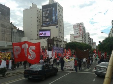 Santa Fe: Corte en la autopista Rosario-Santa Fe y movilización en Rosario