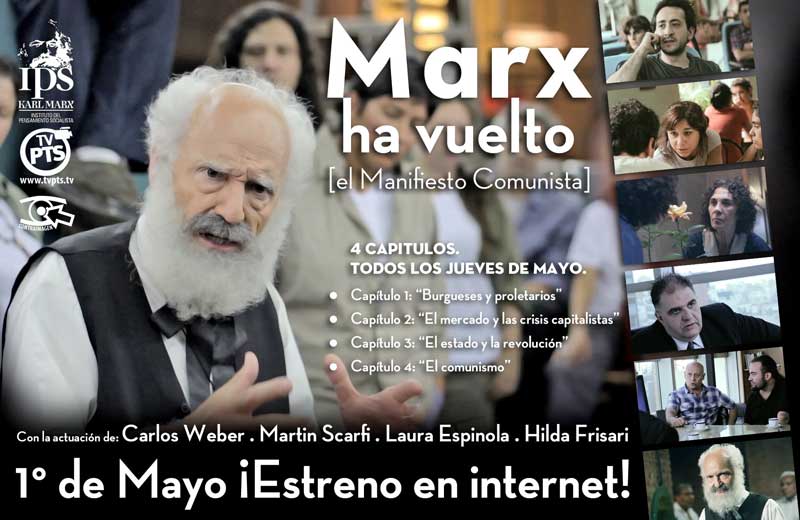  “Marx ha vuelto”: Miles de seguidores y cientos de comentarios en las redes sociales