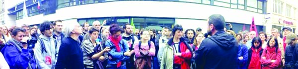 Francia: Con la criminalización de la protesta intentan quebrar la huelga de Correos
