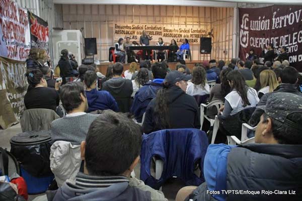 Más de 300 trabajadores en el Encuentro Sindical Combativo de Oeste