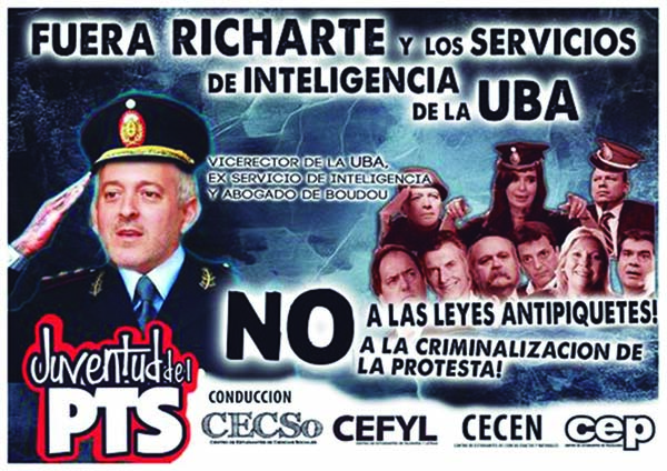 Comenzó la campaña contra Darío Richarte en la UBA