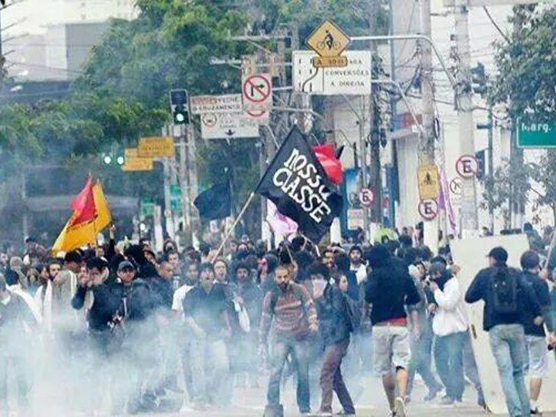 Universidad de San Pablo: A pesar de la represión sigue la huelga