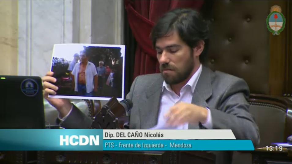 Todos los bloques del Congreso se solidarizaron con Nicolás del Caño en repudio a la represión