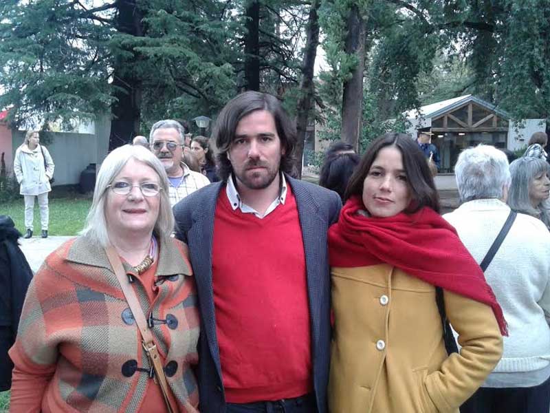 Nicolás Del Caño y Noelia Barbeito acompañaron a familiares y victimas del golpe genocida