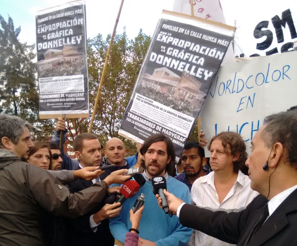 Nicolás del Caño: “Un paro contundente pese a la direcciones sindicales burocráticas”