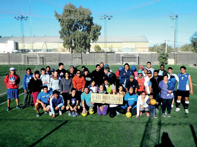 Neuquén: fútbol e integración dijeron presente en Centenario