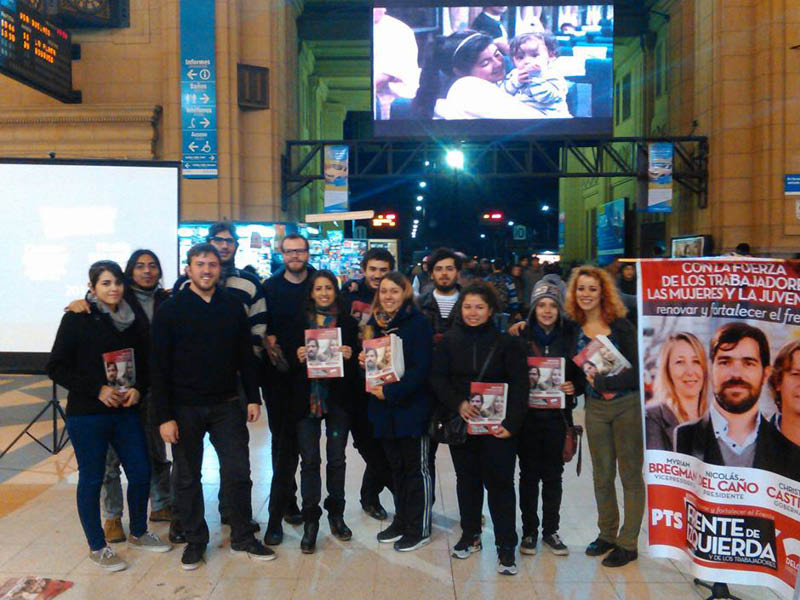 Ciudad de Buenos Aires: “Yo los voto, a la izquierda que siempre está en las luchas” 