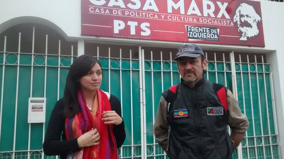 Hora y lugar de votación de Raúl Godoy y Natalia Hormazabal del Frente de Izquierda