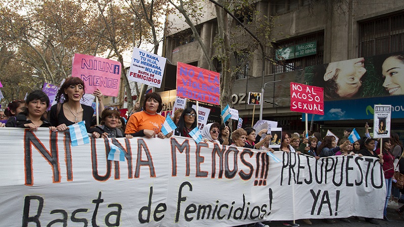Barbeito: "Salimos a las calles contra los femicidios y la violencia machista"