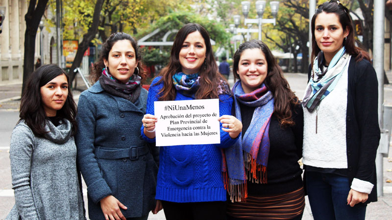 Pedirán apoyo nacional contra la violencia de género en Mendoza