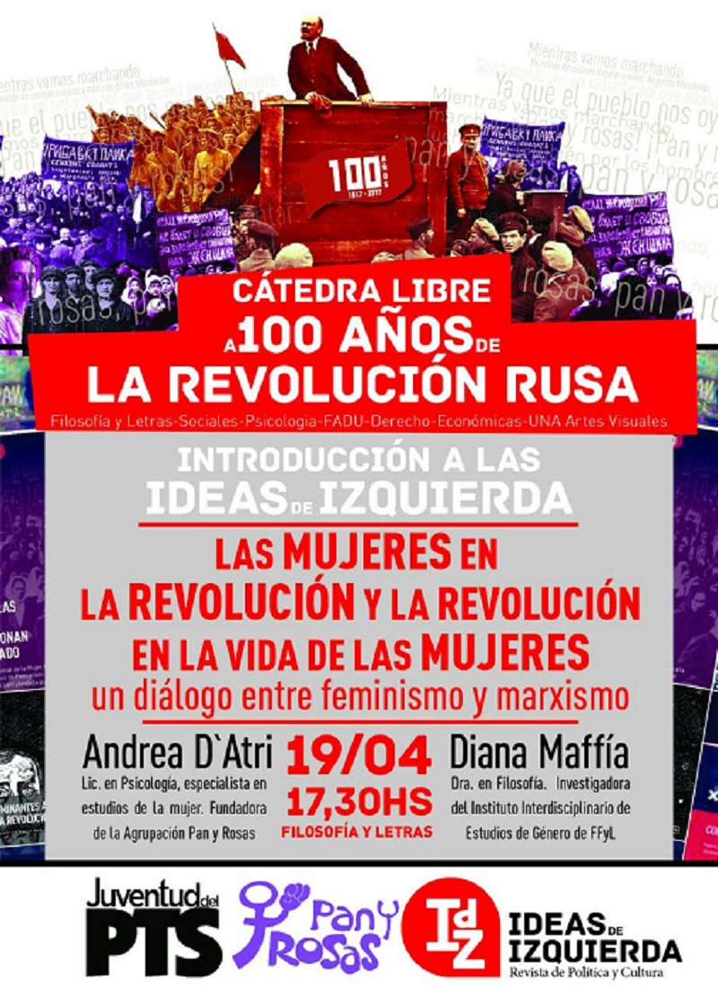 Debatirán sobre "Las mujeres en la revolución y la revolución en la vida de las mujeres"