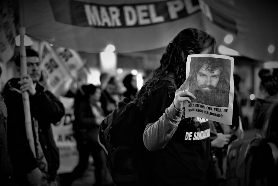 La izquierda moviliza por Justicia para Maldonado en la ciudad
