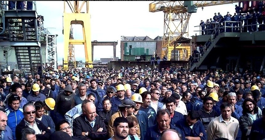 Solidaridad desde Jujuy con los trabajadores del Astillero Río Santiago