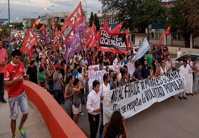 Libertador: la izquierda presenta sus candidaturas a intendente y concejales