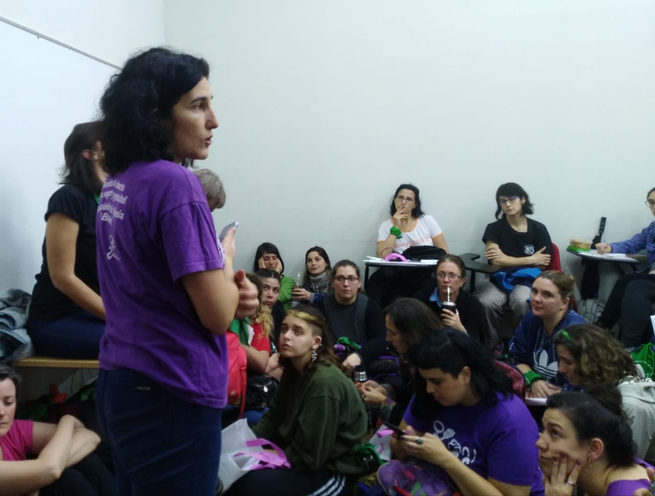 La Plata: Nathalia González Seligra y Jorgelina Esteche participan del Encuentro Plurinacional de Mujeres