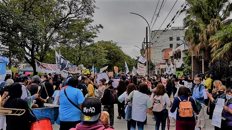 La Izquierda busca que el Concejo se pronuncie a favor de los docentes en San Salvador de Jujuy