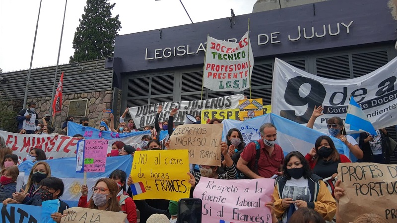El Concejo de San Salvador de Jujuy sesionará ante el reclamo docente