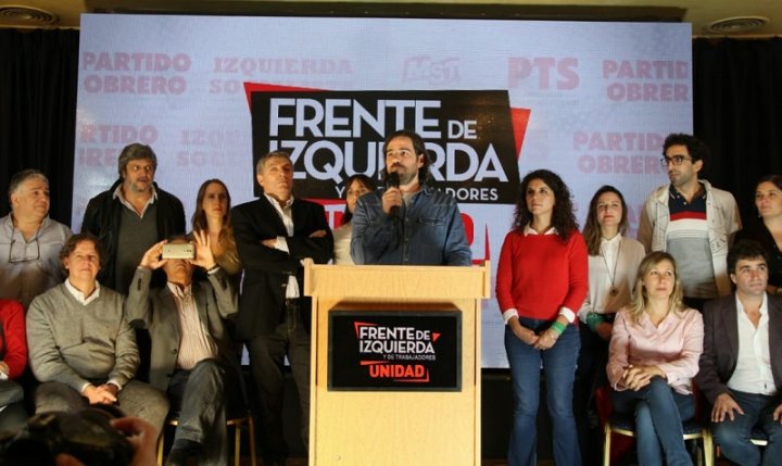 La izquierda realizó acto virtual en apoyo a las luchas por el 1° de mayo