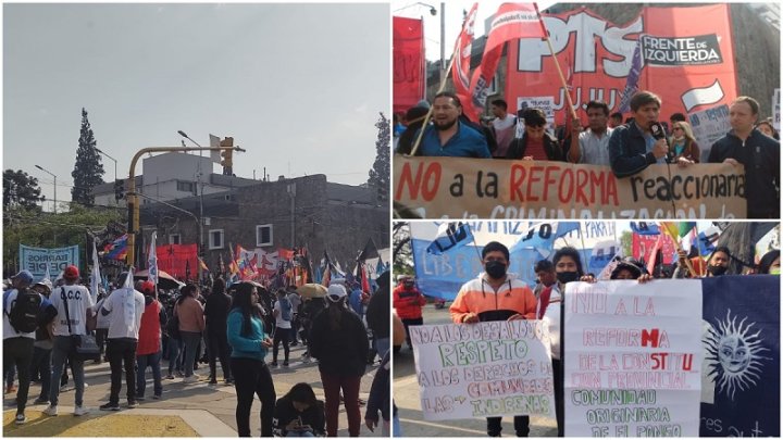 Jueves 1/6: anuncian movilizaciones en Jujuy y Buenos Aires contra la Reforma Constitucional de Morales