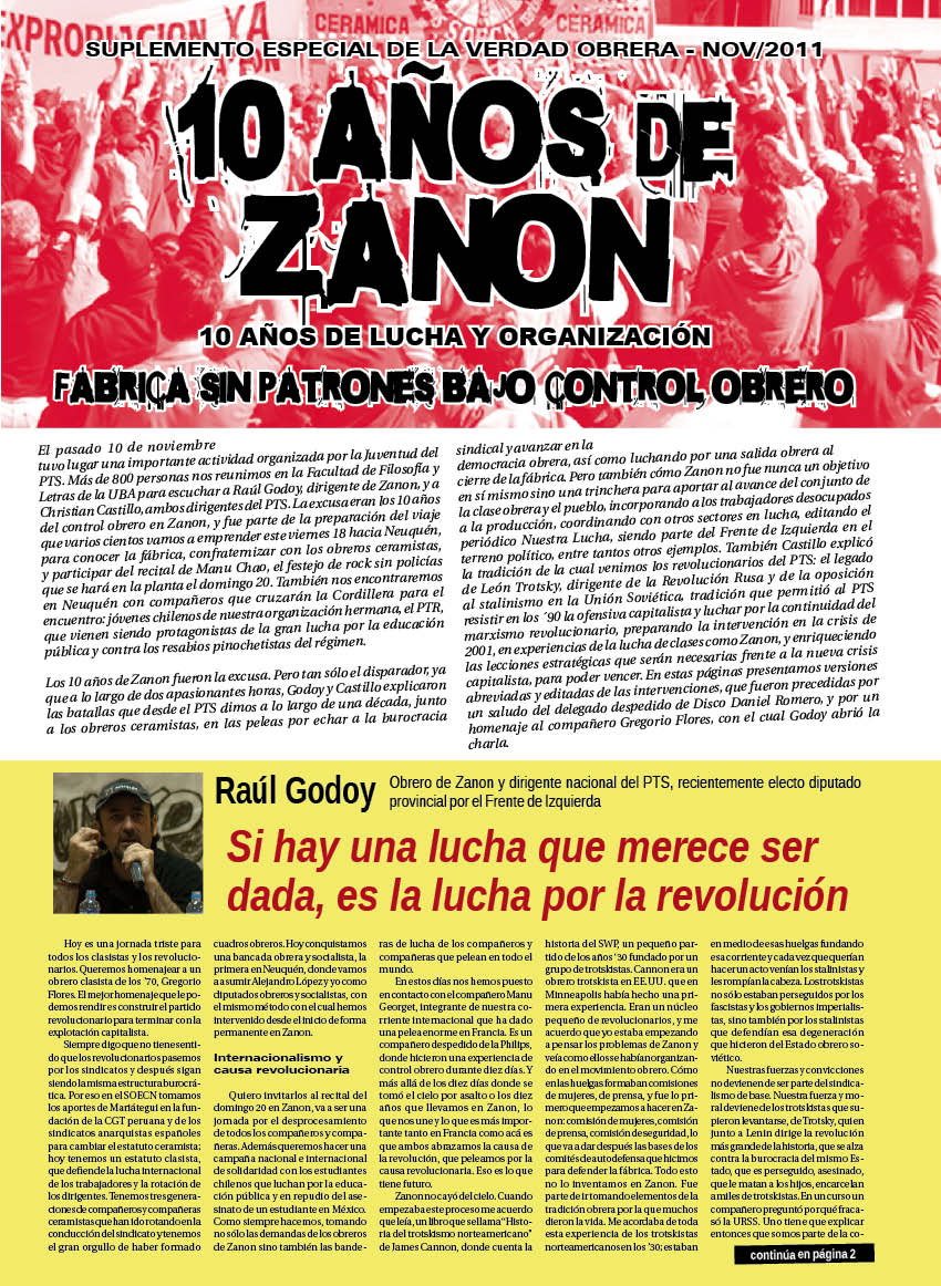 Christian Castillo: "La importancia de la tradición revolucionaria"