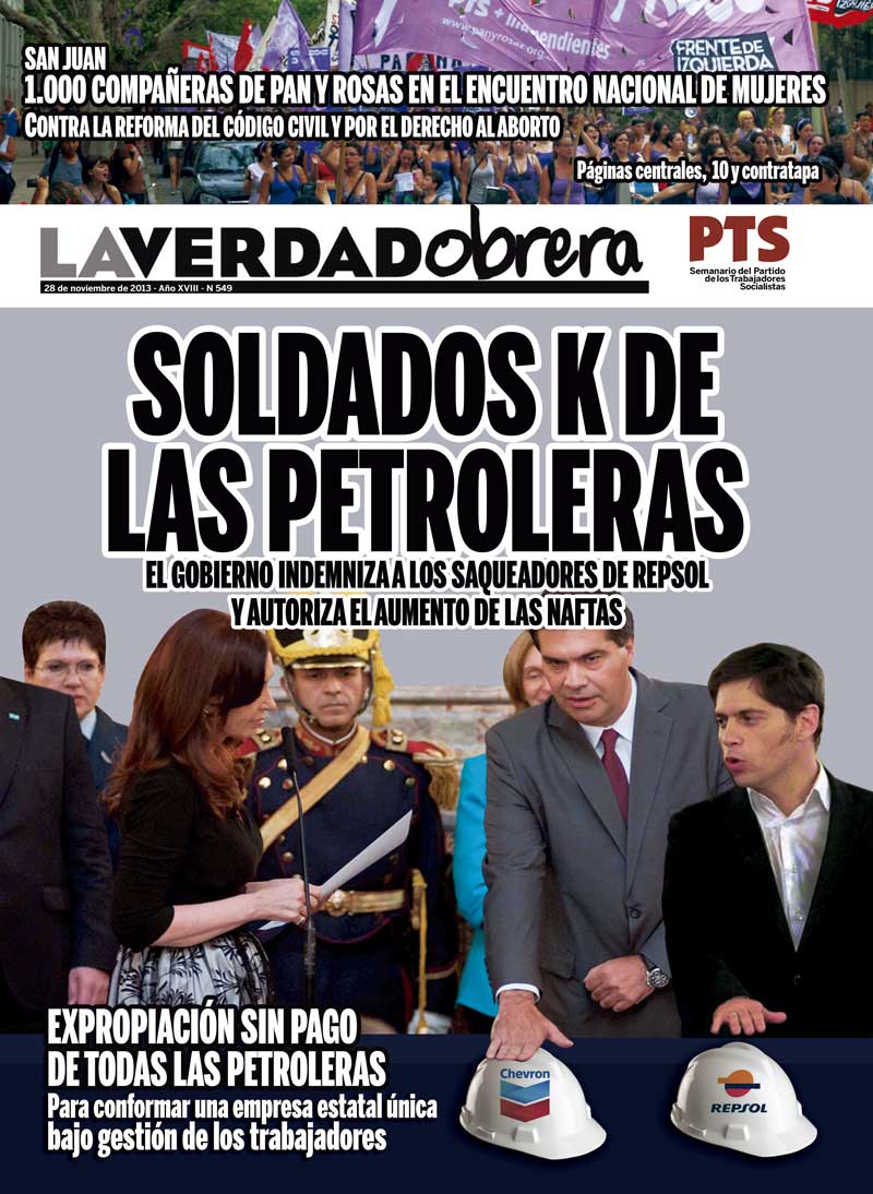 Sigue la campaña por la absolución de los petroleros de Las Heras