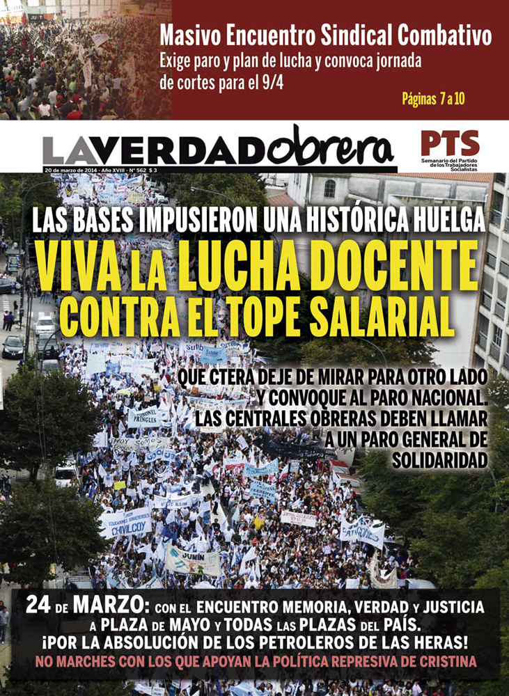 Tribuna Docente – PO Tucumán: por una política para torcerle el brazo al gobierno