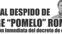 Rosario: contra el pedido de cesantía a Jorge “Pomelo” Romero, delegado de ATE-CTA
