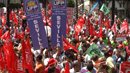 Primera gran protesta obrera contra los ajustes de Zapatero