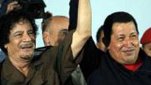 Gadafi, Chávez y Fidel 