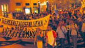 Repudio masivo a la burocracia asesina